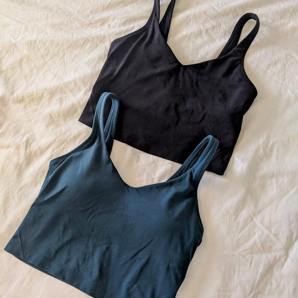 Two Lululemon Align Tanks